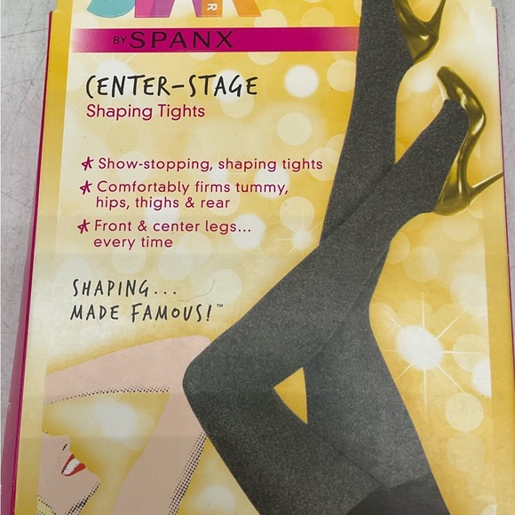 Star Power By Spanx Enter-Stage Shaping Tights 2 Pack Size A - Picture 2 of 5
